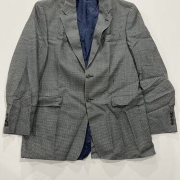 Lauren Ralph Lauren Other - LAUREN Ralph Lauren 42XL 2 Button Silk/wool Houndstooth Blazer Sport Coat Gray